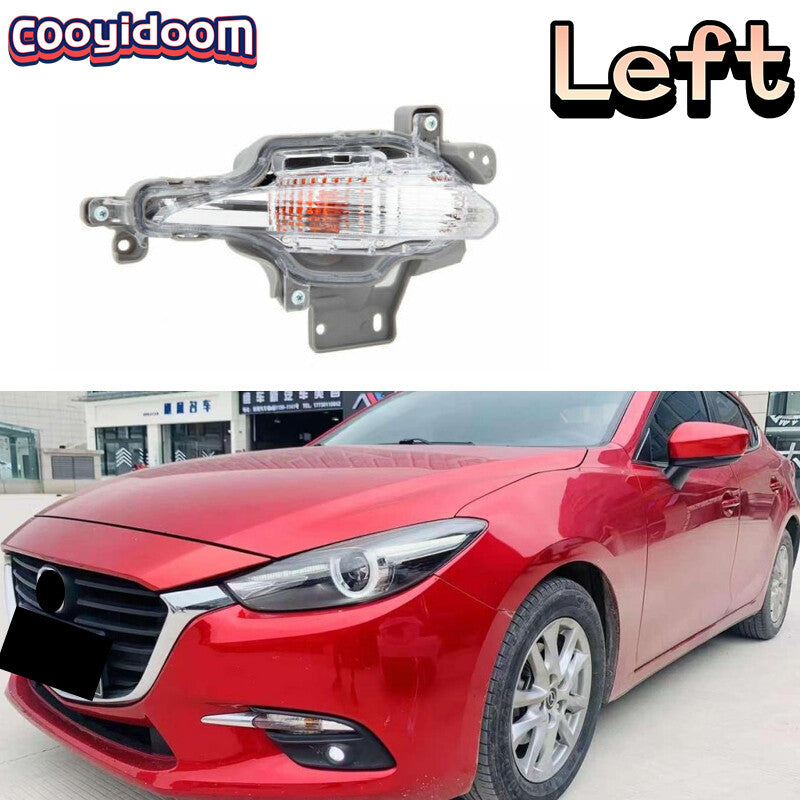 Left fog light driving daytime cornering light applicable to for Mazda 3 Axela 2017-2018