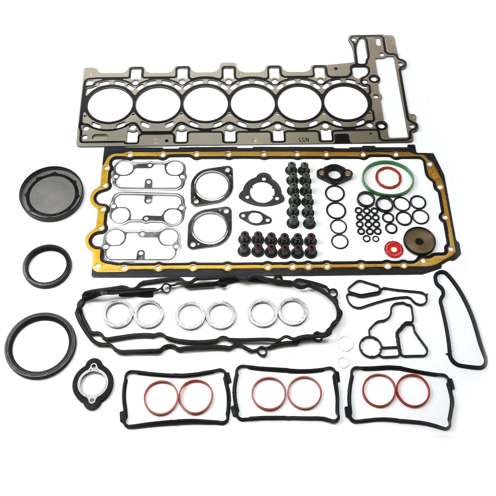 Engine cylinder head gasket kit for BMW , suitable for BMW 335i, 640i, X4, X5, X6, F30, N55, 3.0T.