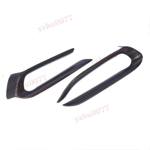 for Toyota Venza 2021-2023 Wood Grain Color Dashboard Side Air Outlet Cover Trim