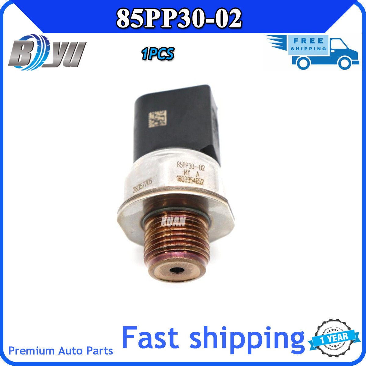 Suitable for HYUNDAI H-1, STAREX I30, I40, SANTA FE PORTER SONATA pressure sensor 85PP30-02