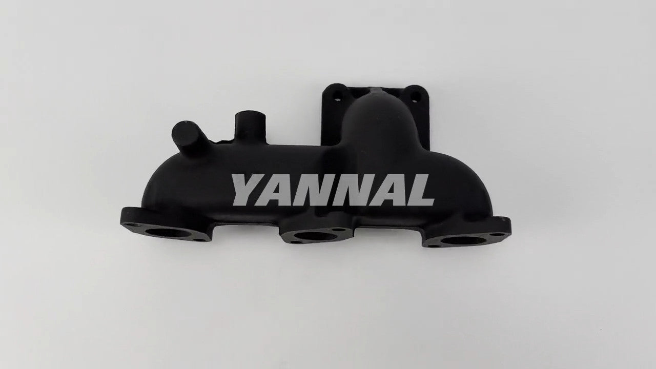 D902 Exhaust Manifold 1E121-12310 6687683 - Suitable for Kubota diesel engine parts.
