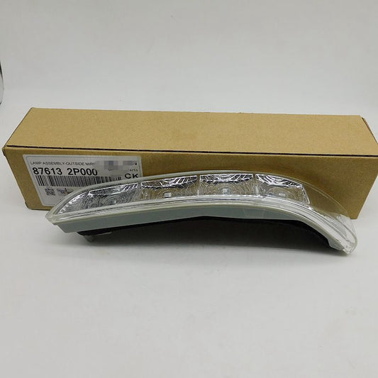 new 4 LED side mirror turn signals LH 87613-2P000, suitable for 2012-2015 for Kia Sorento.