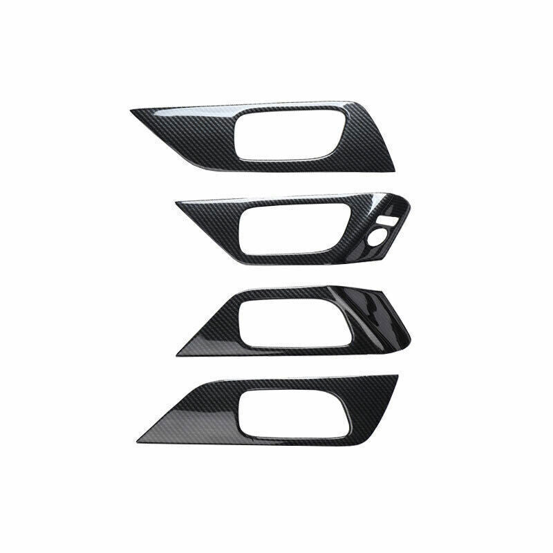 Inner Door Handle Cover Trim Fit for Nissan Altima Teana 2013-2018 Carbon Fiber