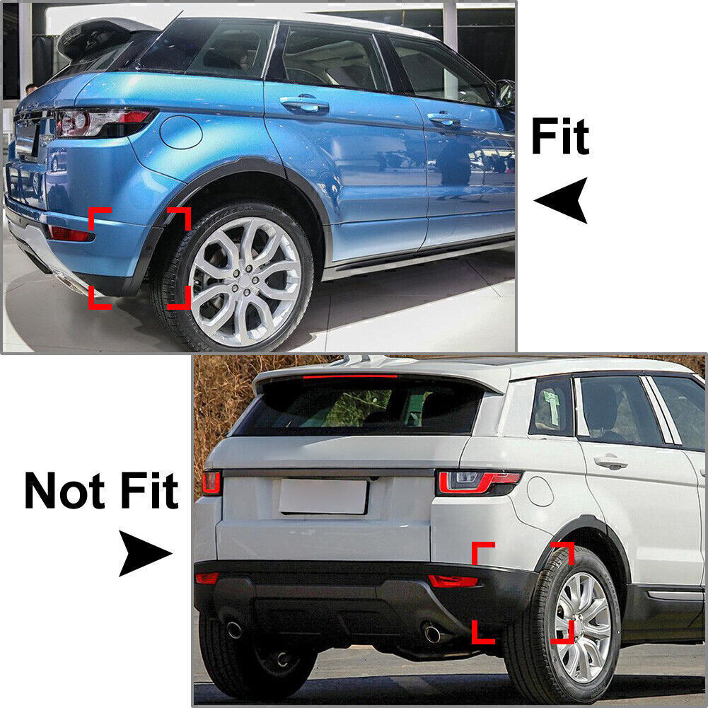 Rear Left Bumper Wheel Trim Molding Fit for Land Rover for Range Rover Evoque 2012-2015