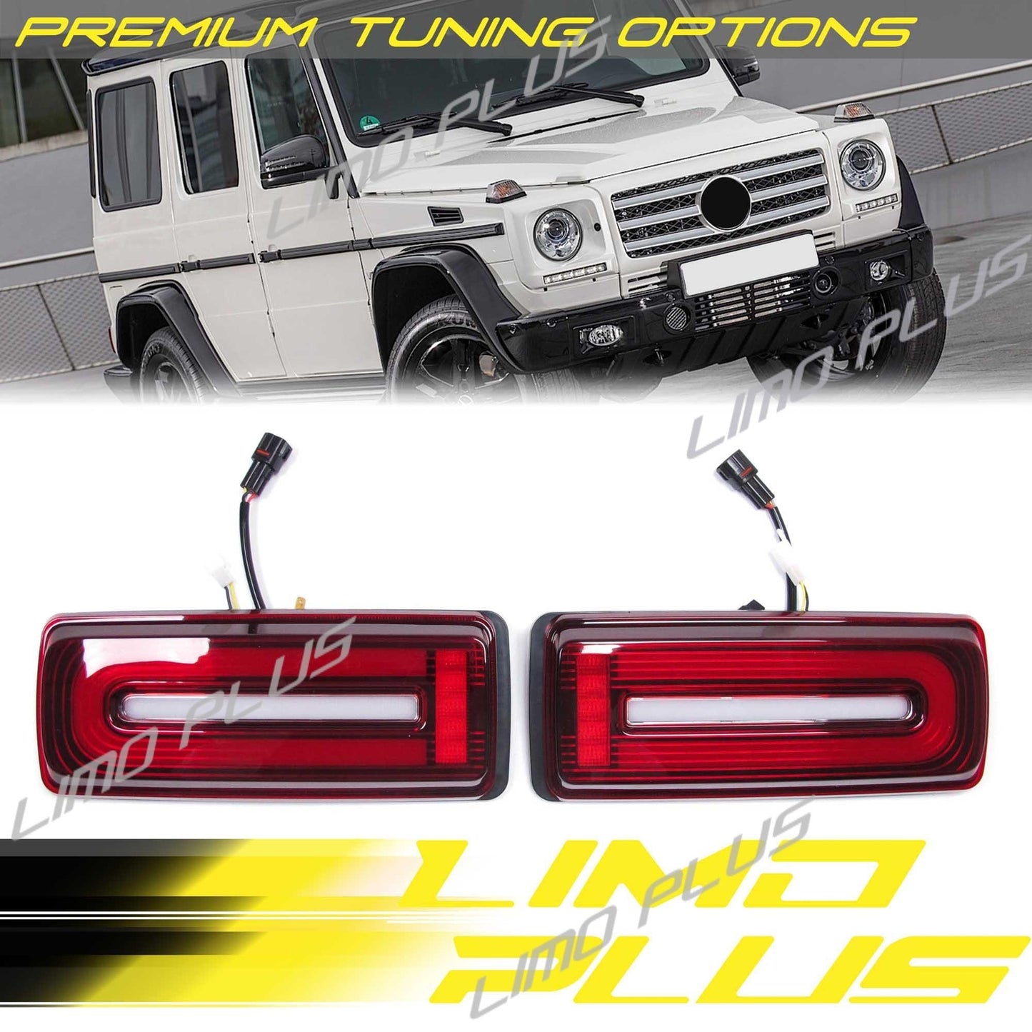 LED Tail Light Signal Lamps for 99-18 for Mercedes Benz W463 G-Wagon G63 G550