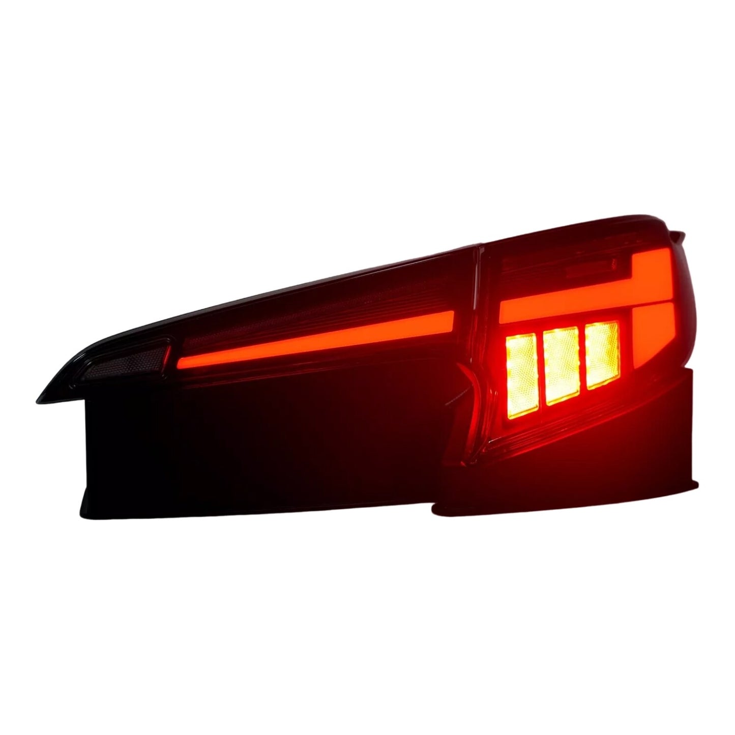 2PCS Red Tail Light Suitable For 2022-2024 for Toyota for Corolla Hatchback Rear Lamp
