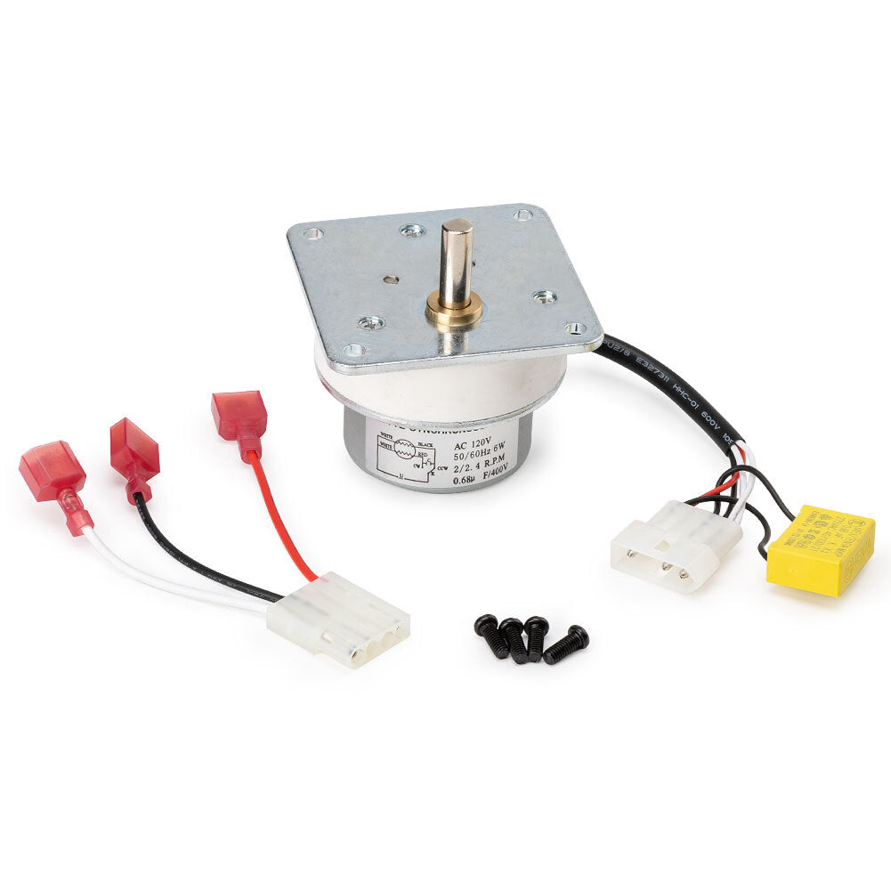 1 Set For Quadra-Fire Heatilator Eco-Choice 812-4421 Auger Feed Motor 2.4RPM New