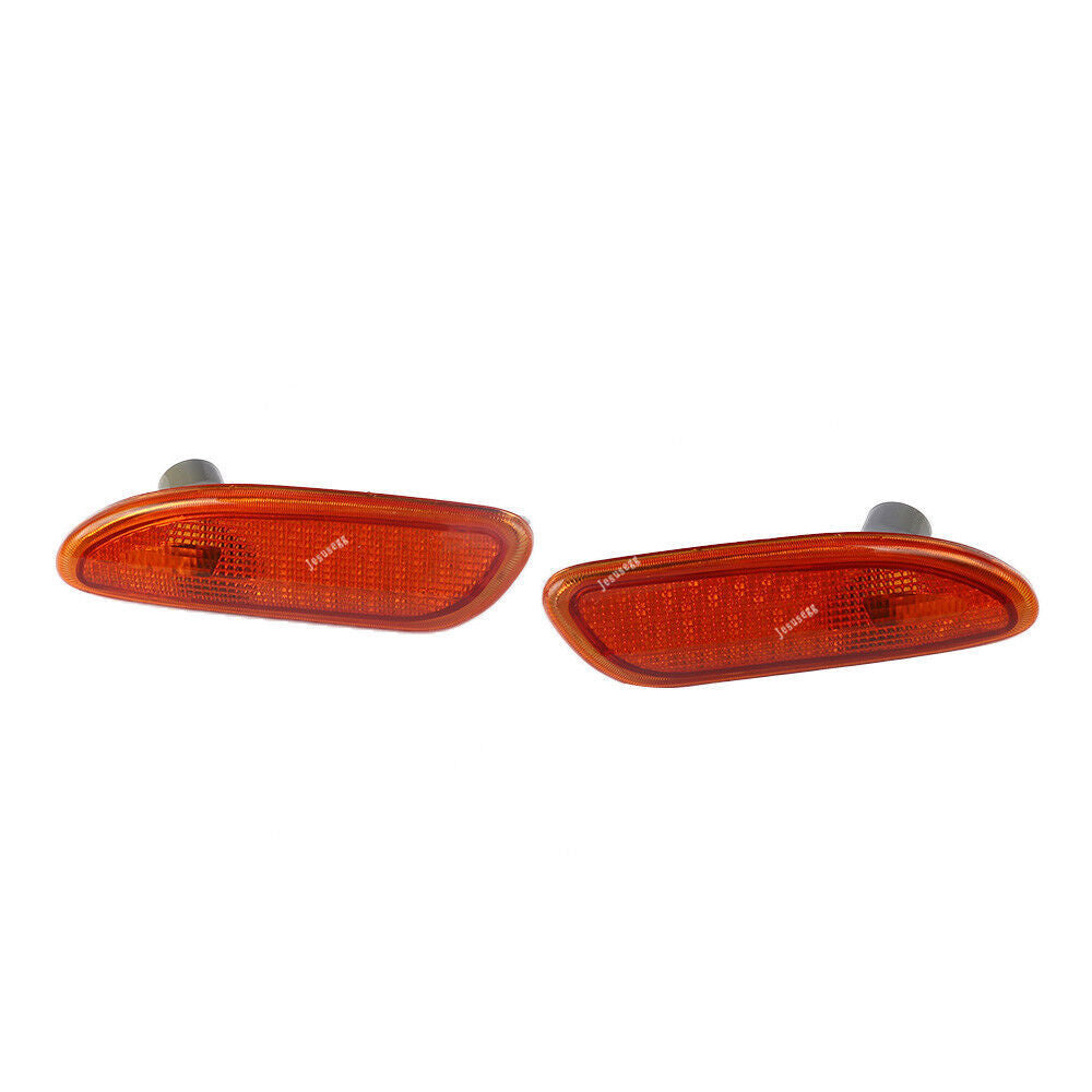 Front Side Marker Light Lamp Left+Right Side Fit for Mercedes-Benz C 2001-2007