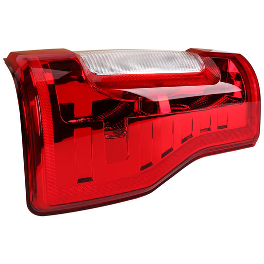 Left-hand drive side taillights for 2017-2019 for Ford F250/F350 with LED bulbs.