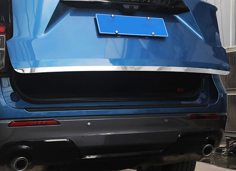 1PCS Chrome Steel Lower Rear Tailgate Trunk Lid Strip for Ford Explorer 20-2024