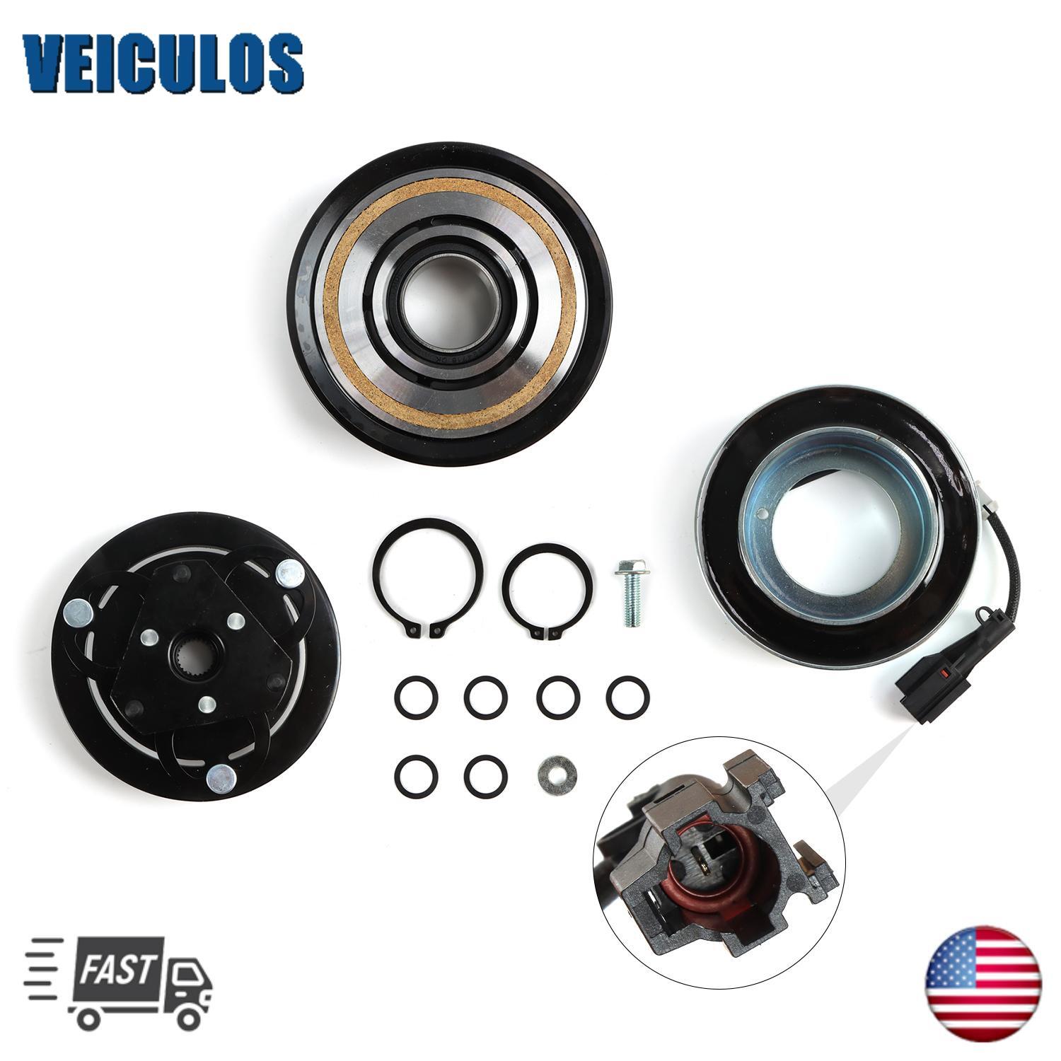 A/C AC Compressor Clutch Kit For 2014-2018 for SUBARU FORESTER 4CYL 2.5L 1368