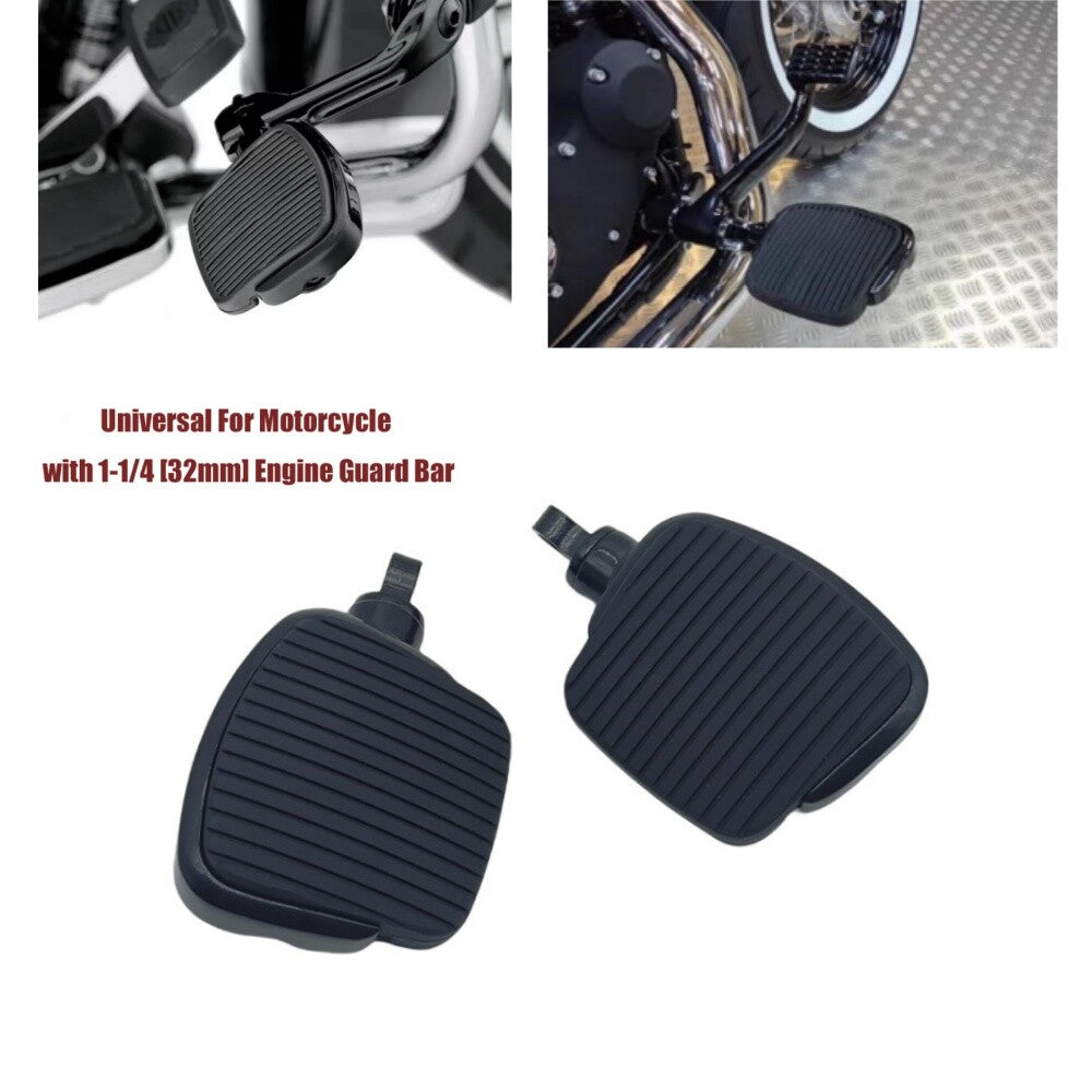 1.25 Foot Pegs Footrests Rest Pedal for Harley Touring Sportster XL FXSB Dyna