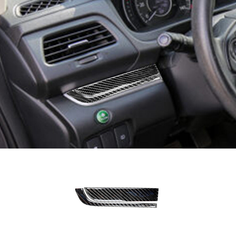 57Pcs Carbon Fiber Interior Full Set Cover Trim Kit for Honda CRV CR-V 2015-2016