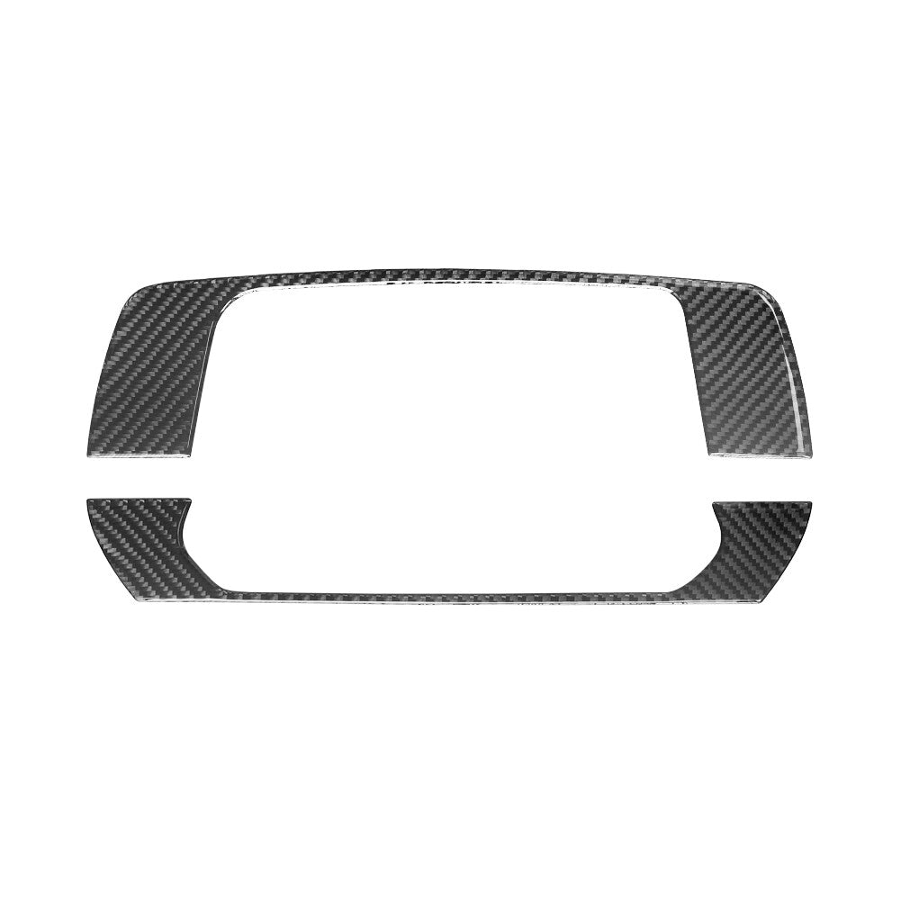 Carbon Fiber Interior LCD Screen Frame Cover Trim for Nissan Altima 2019-2022