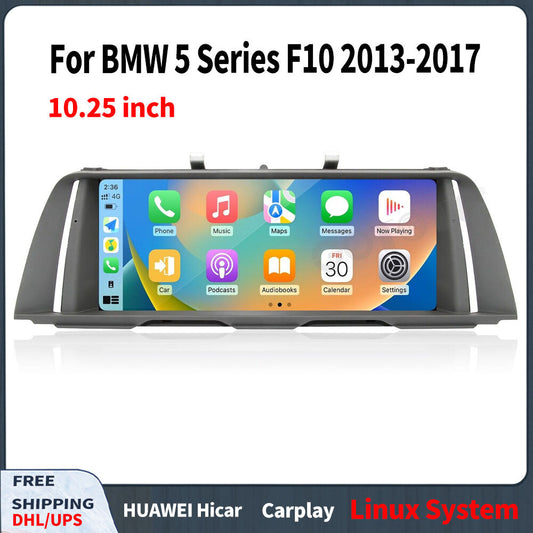 10.25' for BMW 5 Series F10 2013-2017 CarPlay Car Stereo Radio Multimedia Screen