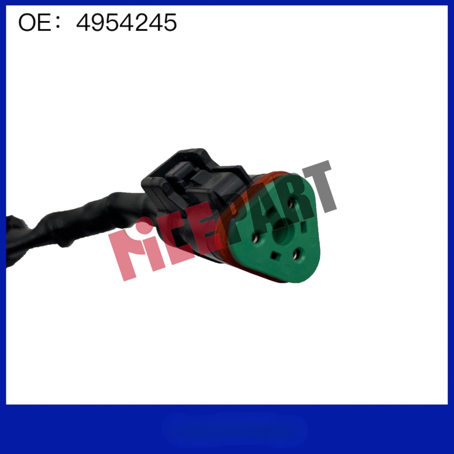 4954245 Diesel Fuel Rail Pressure Sensor Compatible ISC ISL 6.7L 8.9L