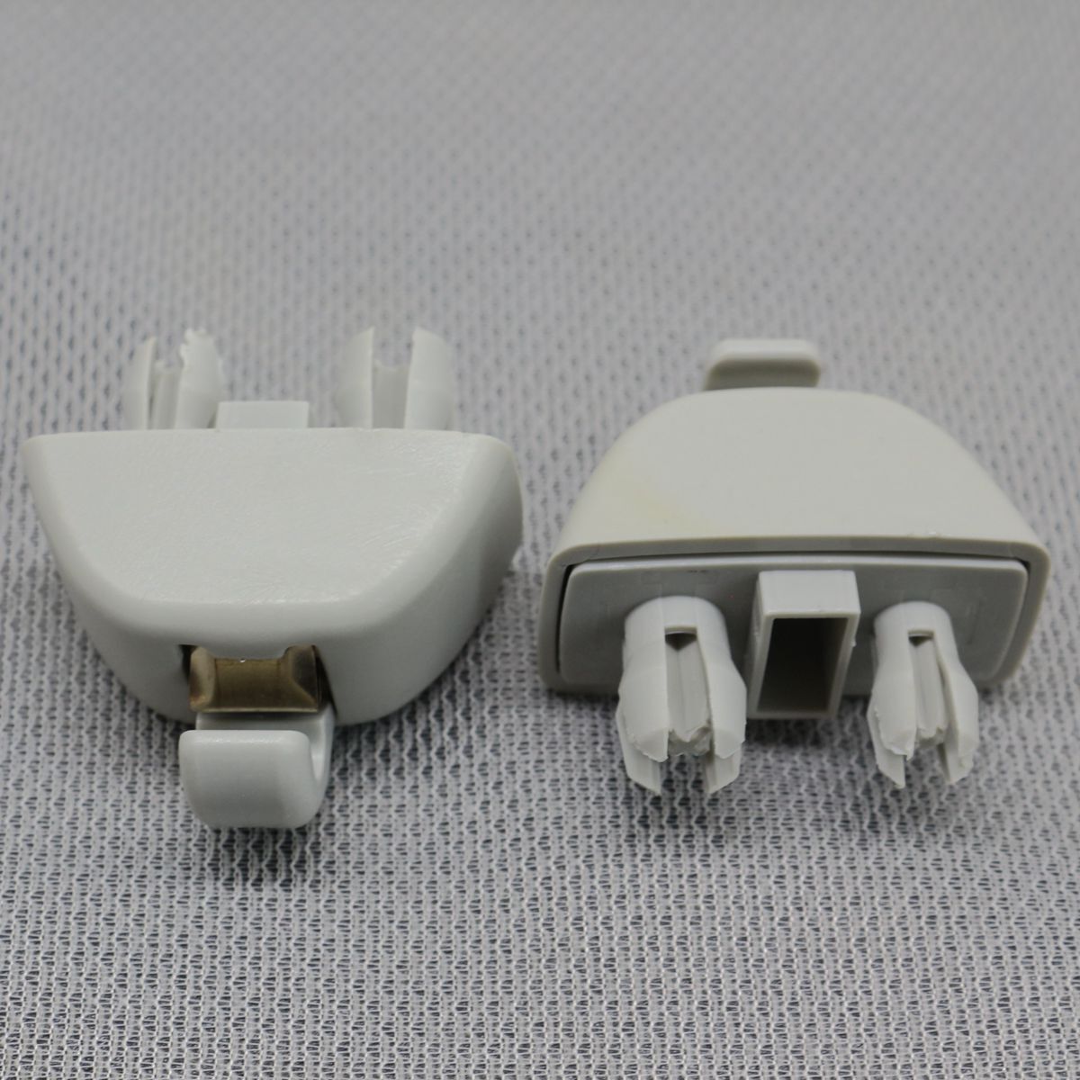 2-Pack Gray Sun Visor Support Clips 6R0857561Y20 Suitable for 2012-2015 for Volkswagen for Passat