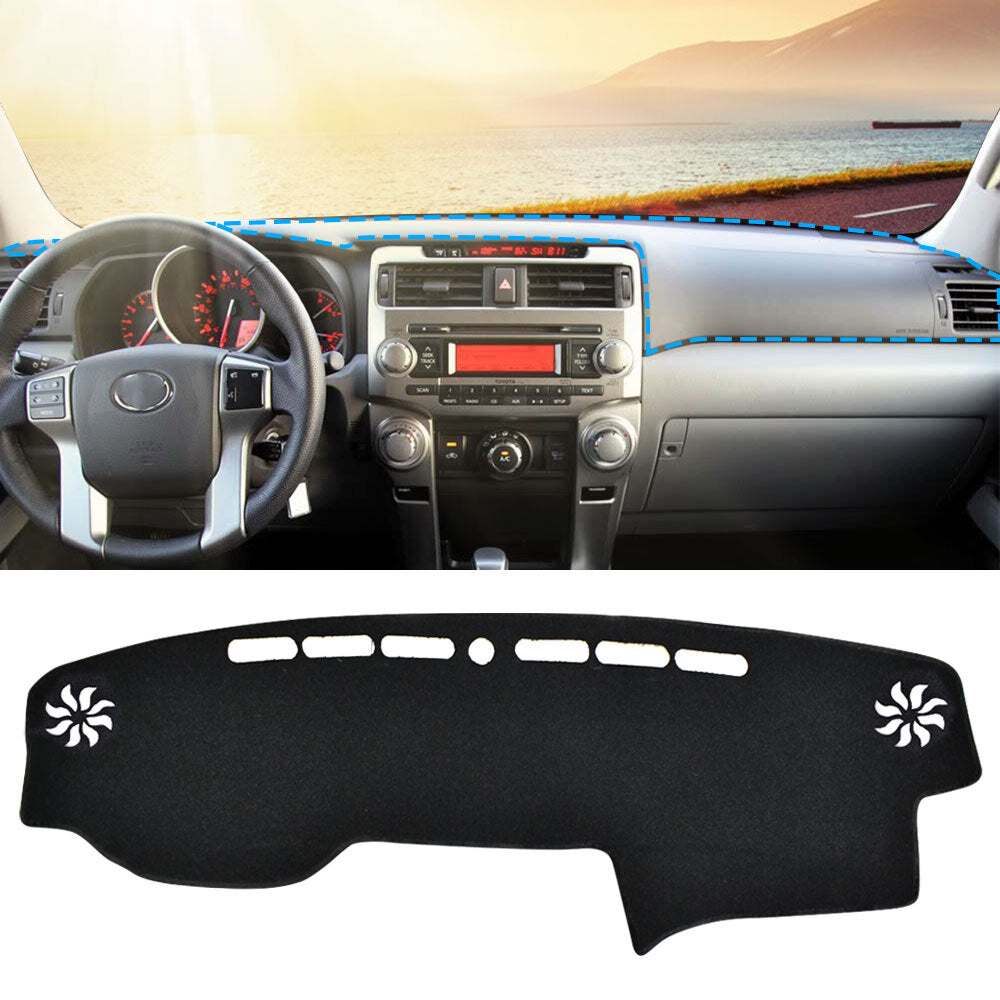 for Toyota 4Runner 2010-2023 Car Dash Cover Mat Dashboard Mat Sun Shade Carpet