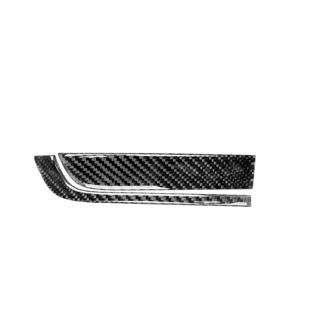 2Pcs Carbon Fiber Driver Side Dashboard Cover Trim for Honda CRV CR-V 2015-2016