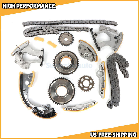 Timing Chain Kit w/ Gears 3.0T V6 12-16 for VW TOUAREG for AUDI A6 C7 A7 for A8 Q5 Q7 S5