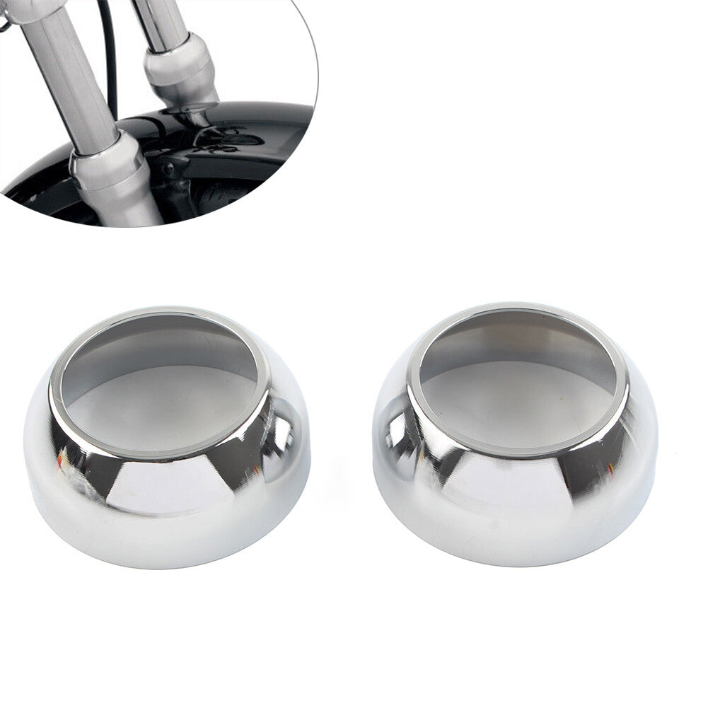 41MM Front Fork Boot Caps Cover for Harley FXST FXSTB FXSTC
