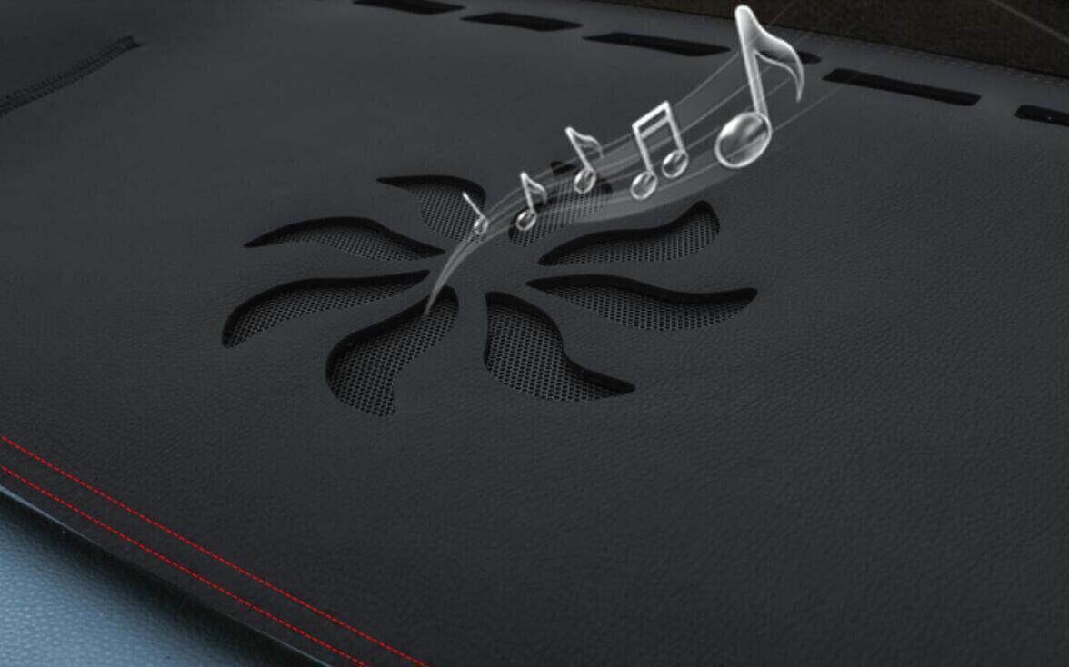 for Hyundai for Elantra 2011-2016 Dashboard Dash Mat Non-Slip Sun Visor Pad Leather