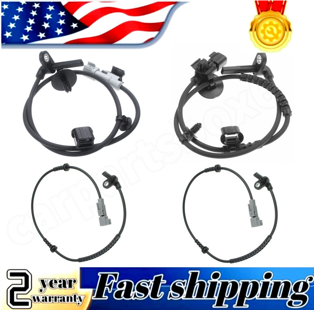 Four ABS wheel speed sensors for Buick Encore 2013-2022 and for Chevrolet Trax 2015-2022.