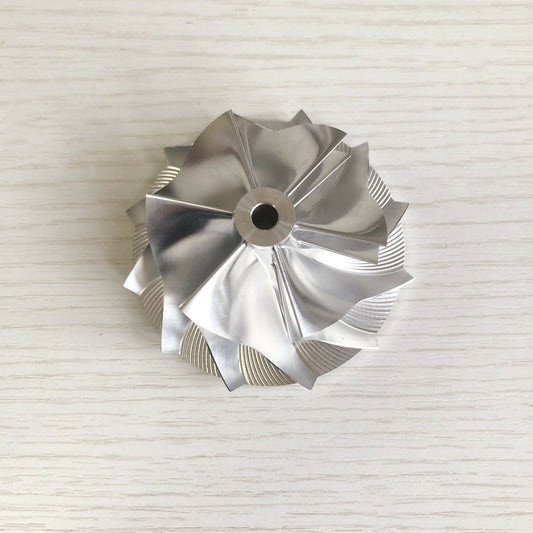CT26 53.11/70.98 mm 6+6 high-performance blade billet compressor wheel