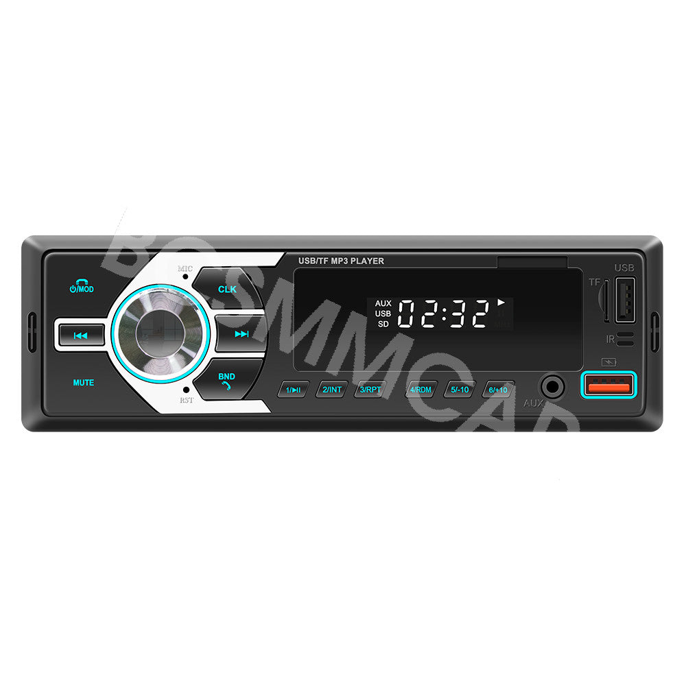 Bluetooth 1 DIN Car Radio Stereo MP3 Audio Player In-Dash AUX Input /FM/USB/RCA