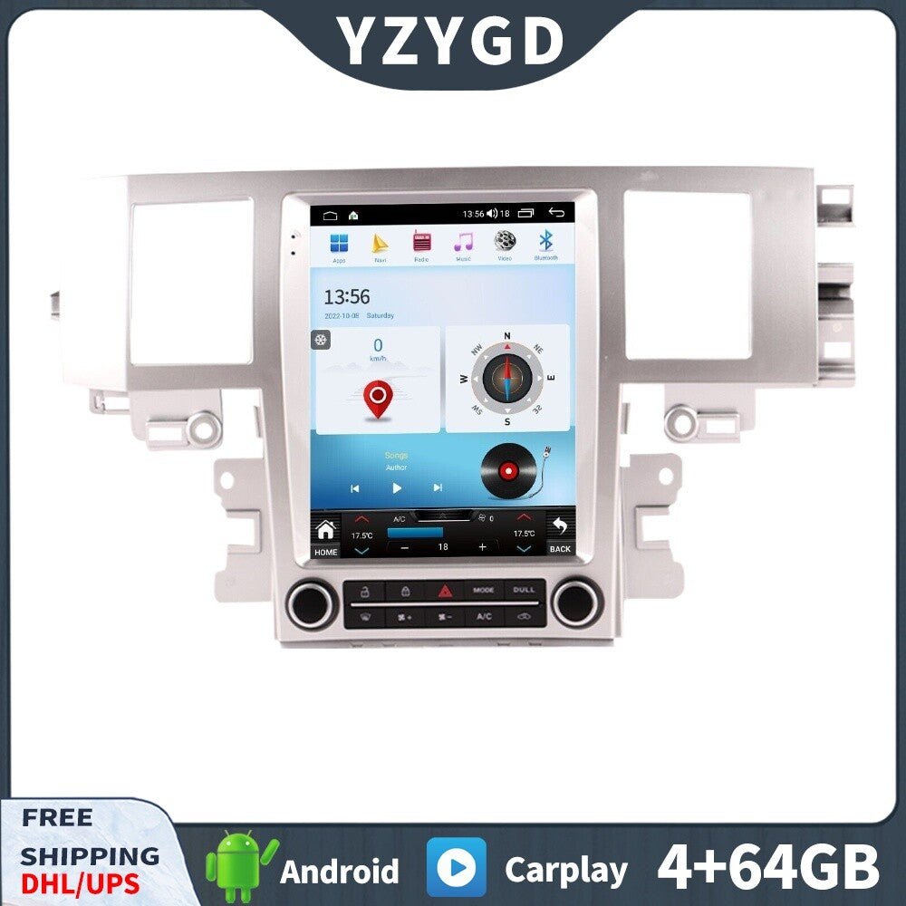 for Jaguar for XF 2004-2015 Android Car Radio Screen CarPlay Receiver Player 64GB