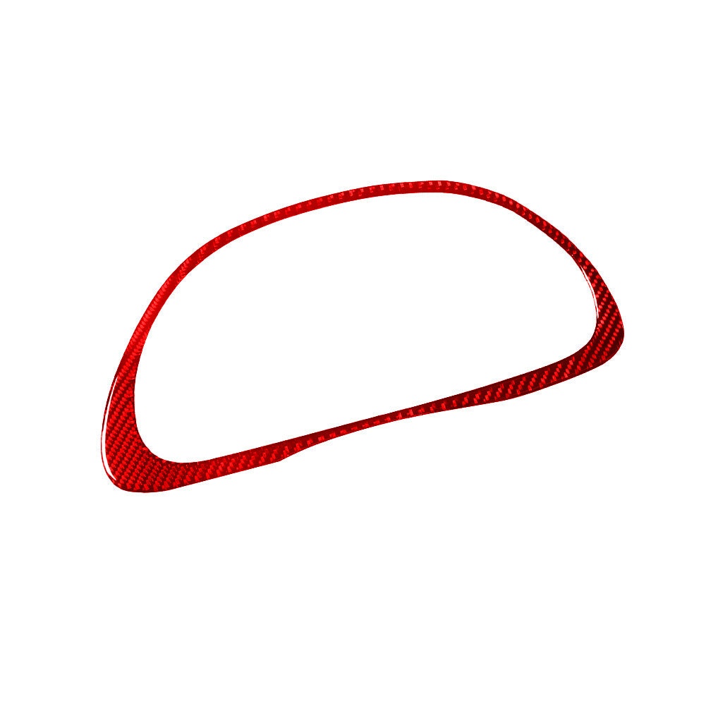 Red Carbon Fiber Interior Speedometer Cover Trim for Lexus RX300 1998-2003 A