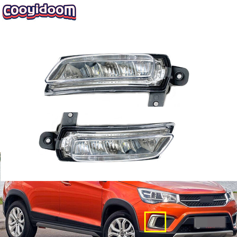 for Chery Tiggo 2/3x 2017 2018 2019 2020 Front Bumper Fog light Left Right