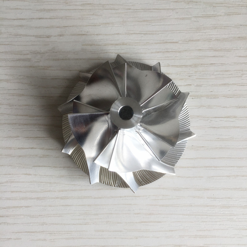 GT15-25 41.60/56.03 mm 5+5 Blade Performance Turbine Billet Compressor Wheel