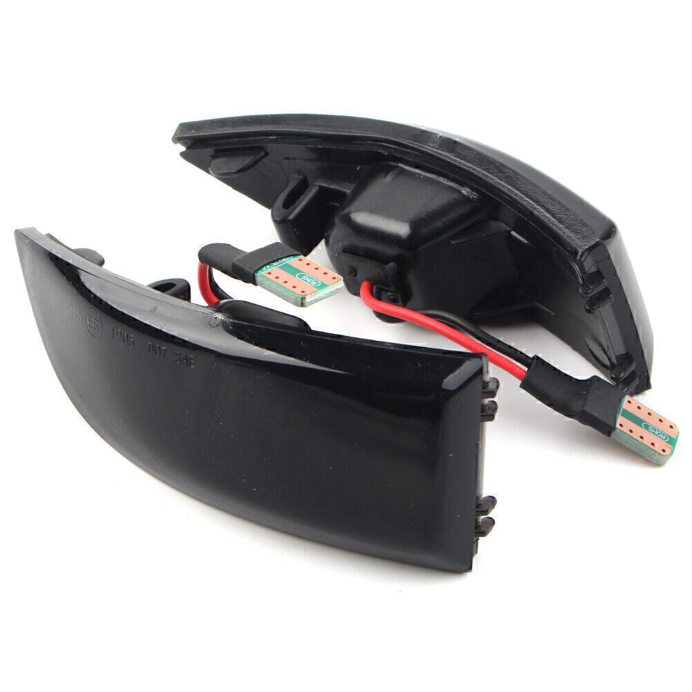 LED Dynamic Mirror Smoke Turn Signal Light Fit for Renault Megane MK3 Scenic Fluence