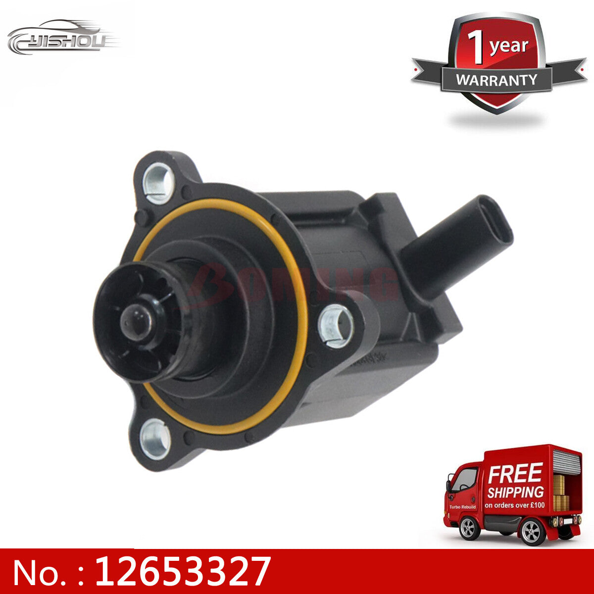 The new turbocharger solenoid valve is suitable for Cadillac ATS, CT6, for Chevrolet Malibu, and for GMC . (12653327)