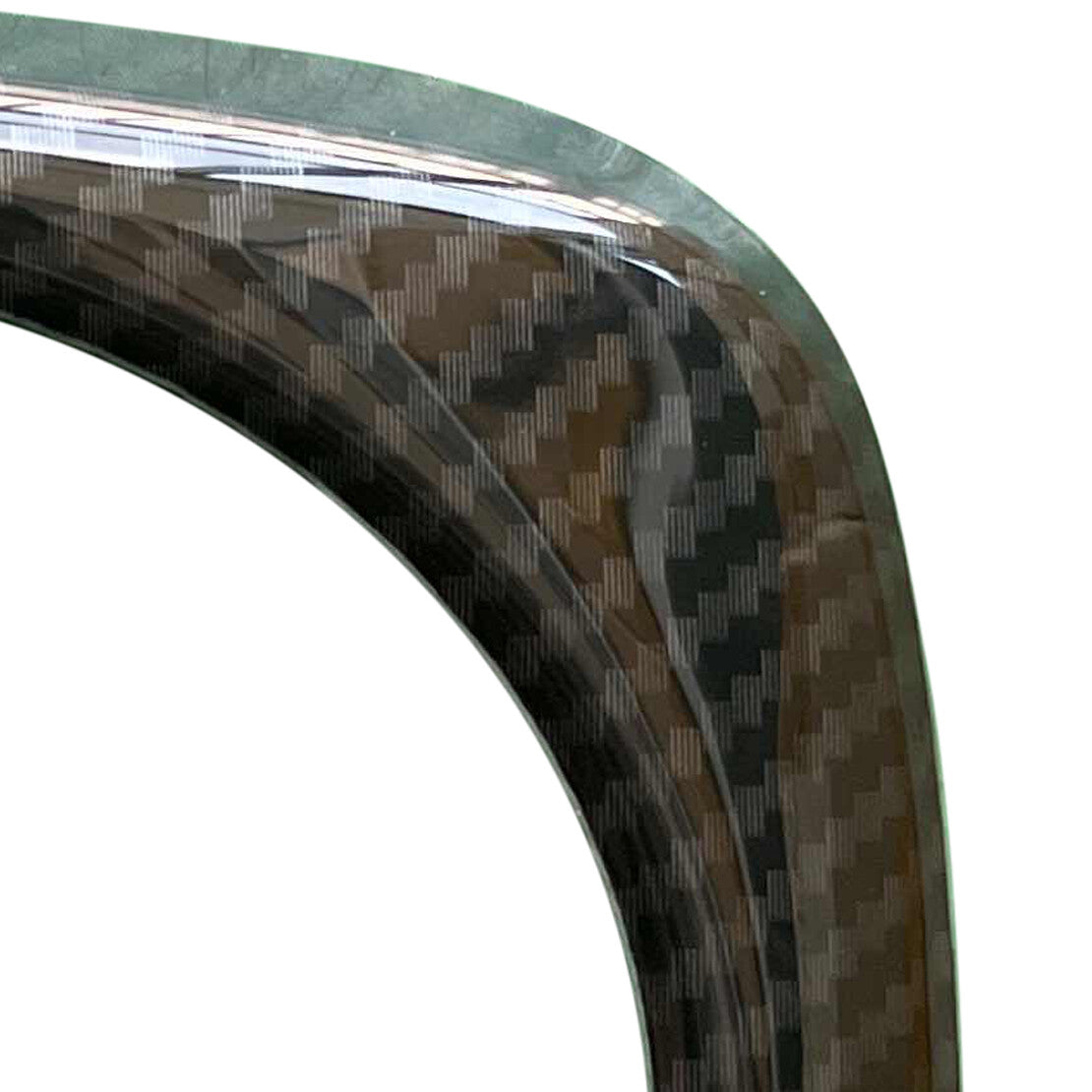 Carbon Fiber Style Console Gear Shift Panel Cover Trim Frame Fit for Honda for Civic