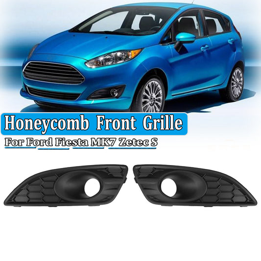 2x Front Fog Light Lamp Grille Cover Trim for 2014-2016 for Ford Fiesta Left Right