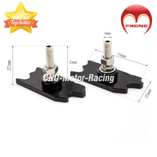 CNC aluminum 6mm license plate screws and bolts suitable for Suzuki GSXR600/750/1000