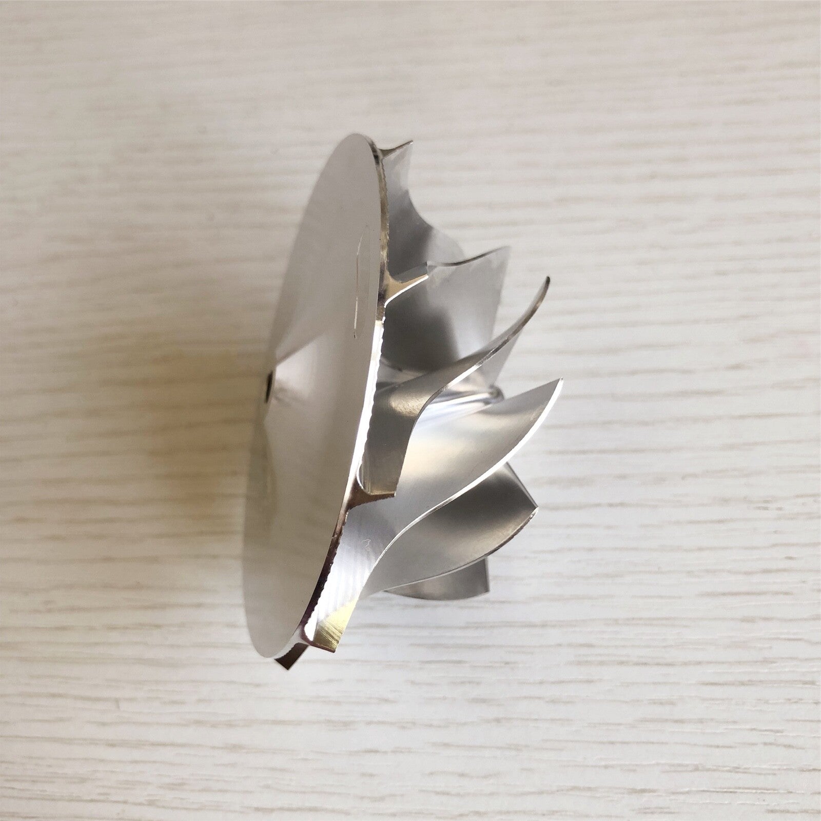 GT15-25 forward 56.50/77.00 mm 10+0 blade performance billet compressor wheel