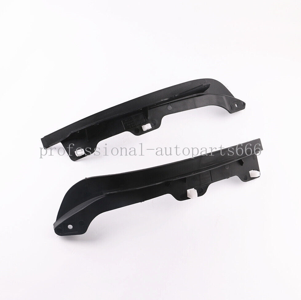 2-piece front L+R splash guards suitable for Audi A4, B8, S4, and Quattro. (08-15)