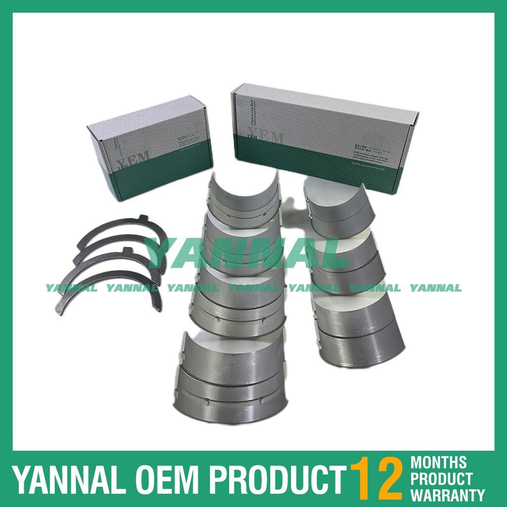 Suitable for Yanmar 3TNE74 main crankshaft and connecting rod bearing kit STD