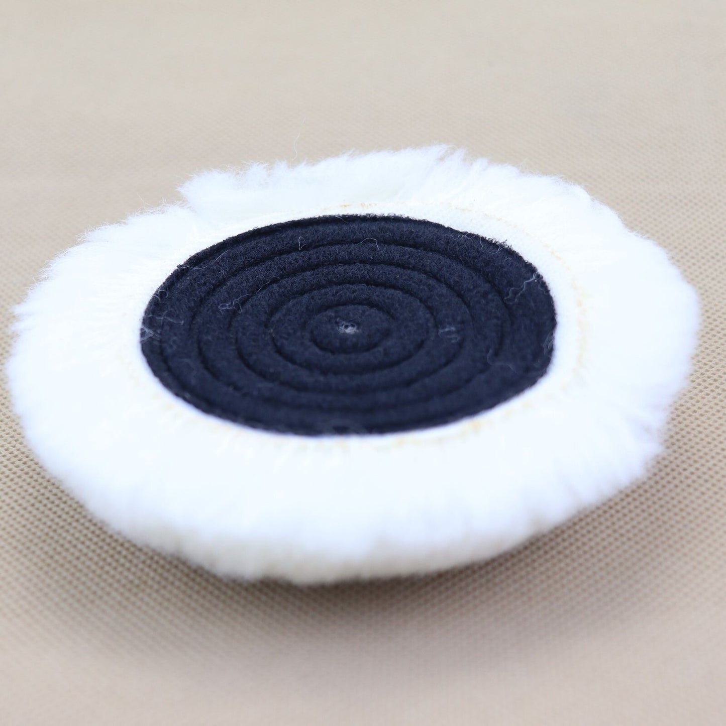 2-Pack 3-inch Car Polisher Wool Cleaning Pad Polishing Sponge Polishing Pad Kit