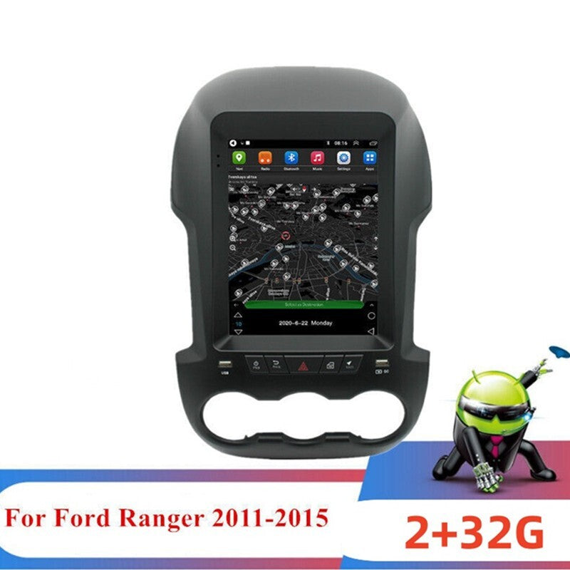 For Apple Carplay Car Stereo Radio Fit for Ford Ranger 2011-2015 Android 13 GPS