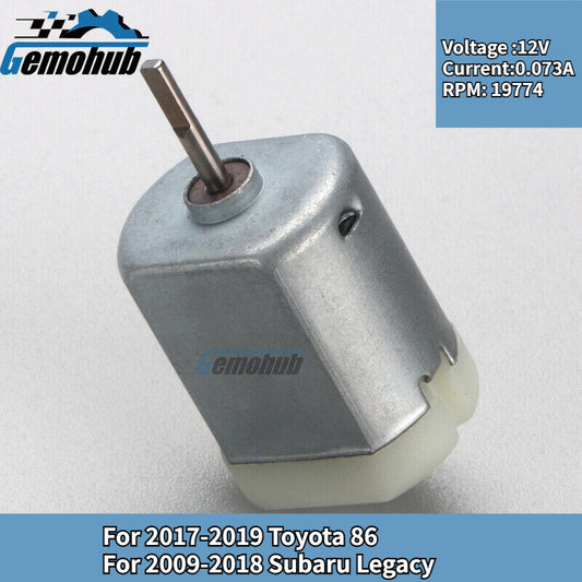Exterior Folding Mirror Motor for 2017-2019 for Toyota 86 2009-2018 for Subaru Legacy