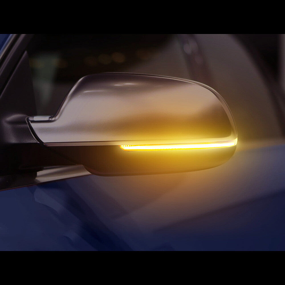 LED Dynamic Flashing Lights, Side Mirror Turn Signals for Audi A6 4G C7 S6 2013 - 2017