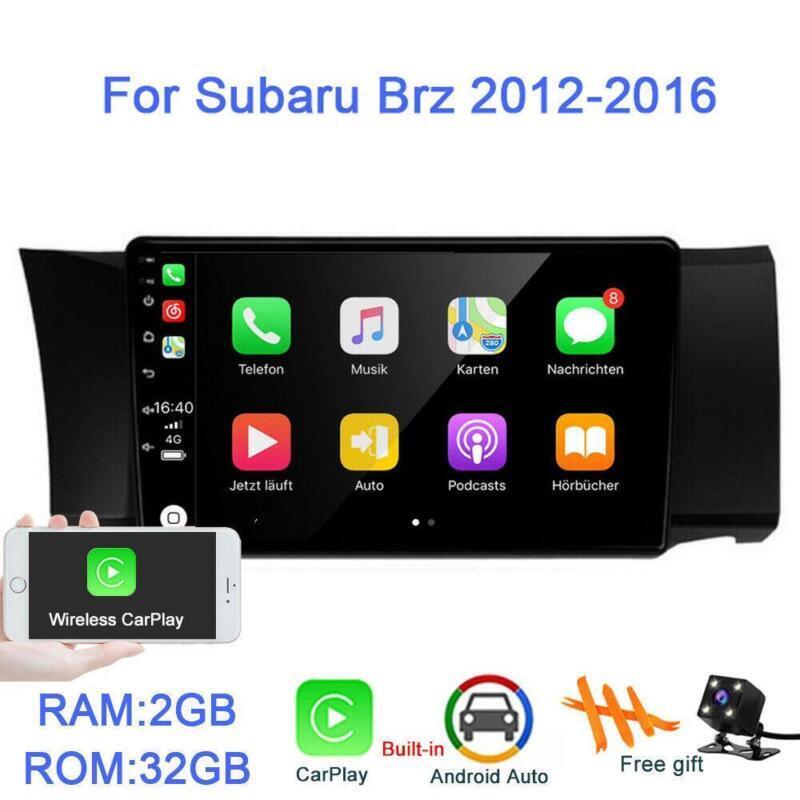 9 Android Car Radio Player Stereo CarPlay 2+32GB for Subaru Brz 2012-2016