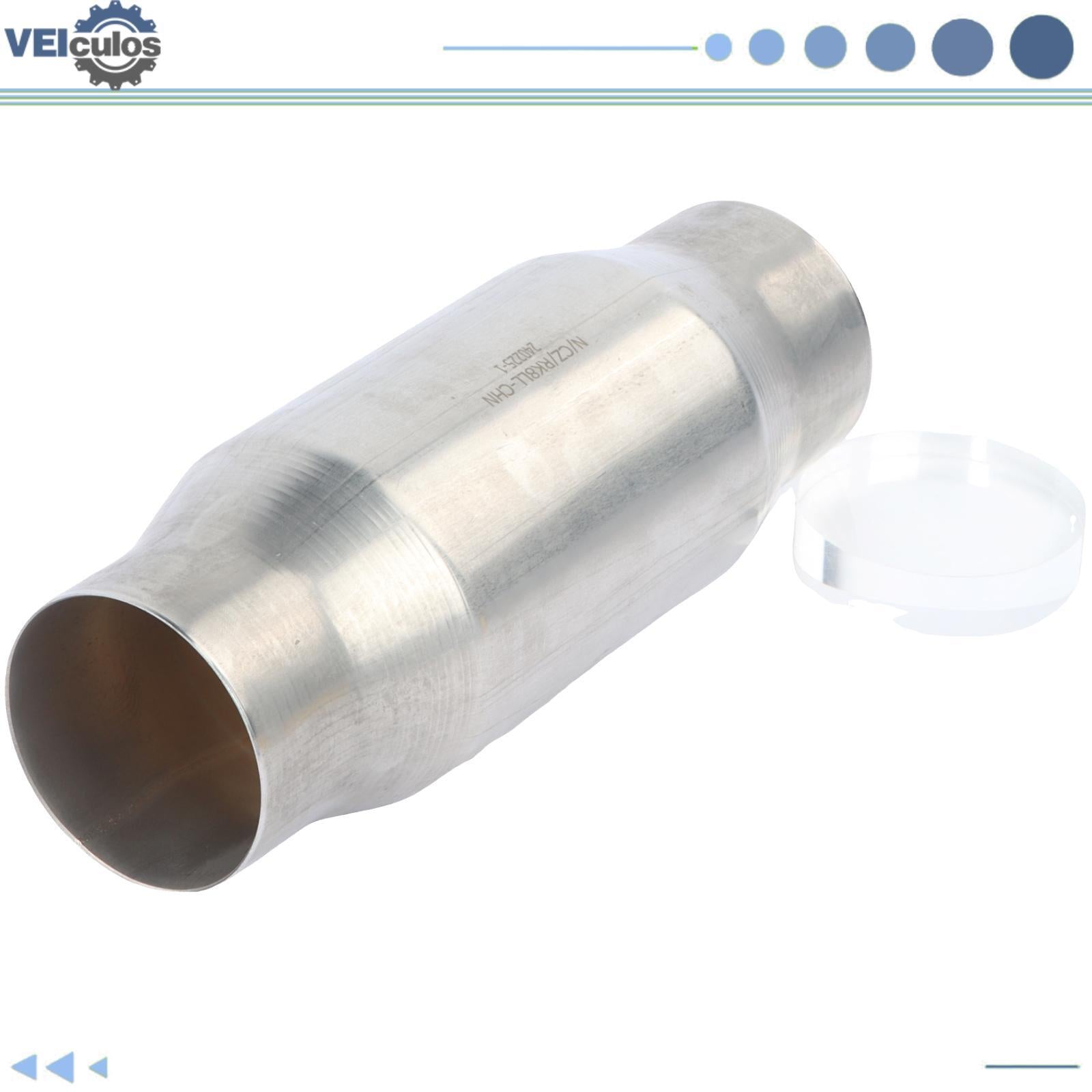 Universal 3Inch Inlet/Outlet Catalytic Converter EPA Stainless Steel