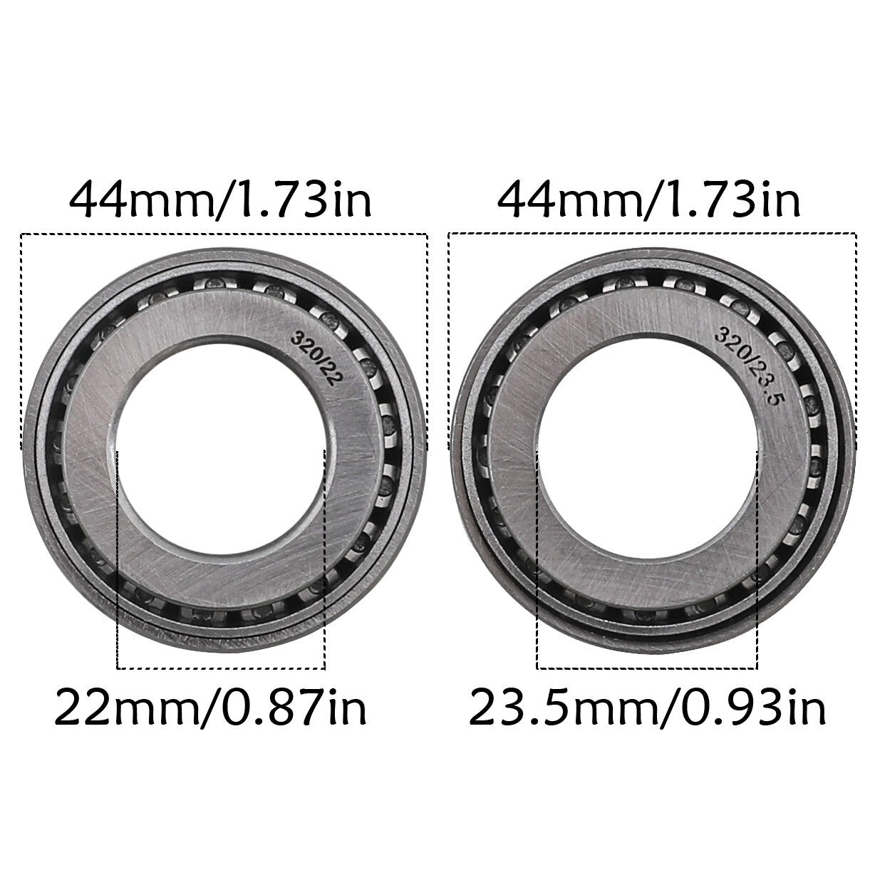 12-inch and 14-inch wheel kits, 60/100-14 and 80/100-12 front forks and swingarms, XR70, CRF50, 70, and TTR110-.