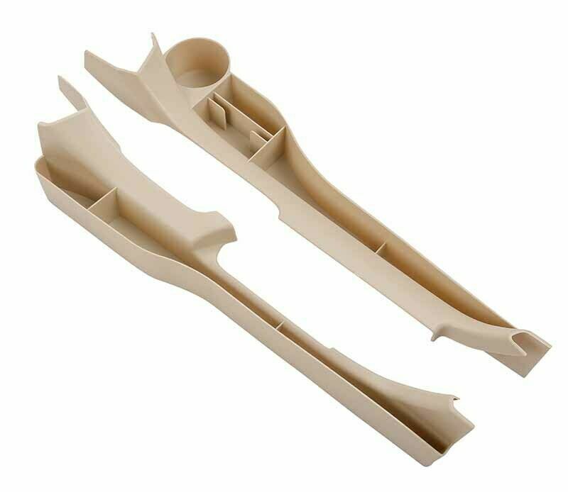 For Prado FJ/LC120 2003-09 Beige Front for Seat Gap Catcher Storage Box Cup Holder2