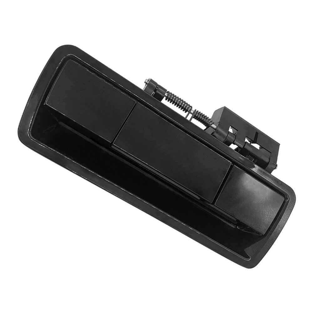 Rear Liftgate Outside Door Handle Black for Nissan Armada 04-15 w/o Camera Hole